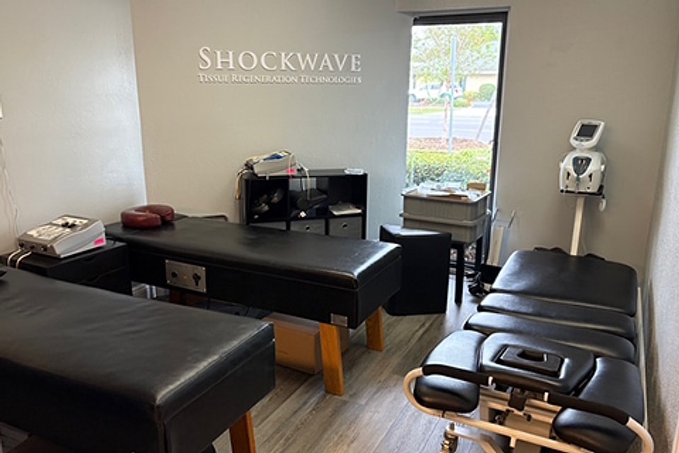 Shockwave treatment room