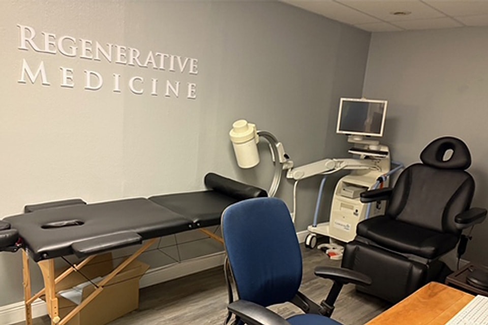 Regenerative medicine treatment room