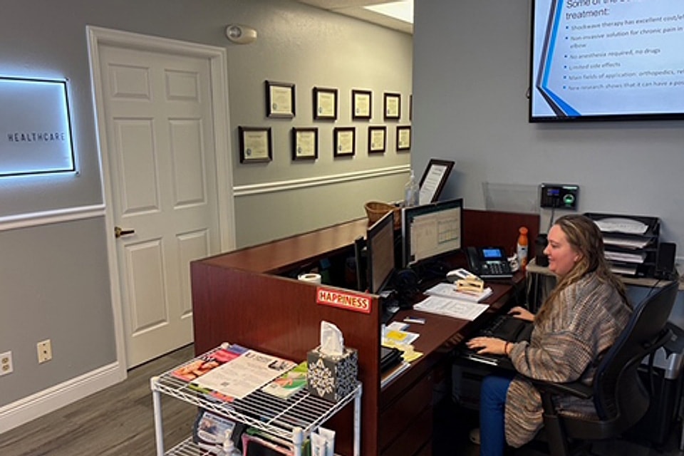 Clinic office workstation