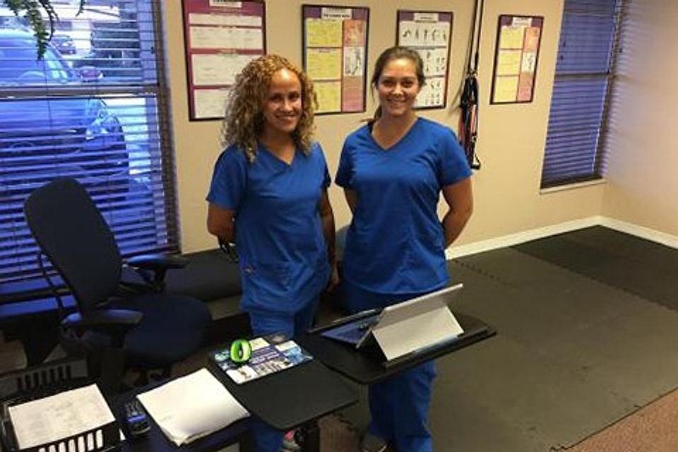 Clinic staff in St. Petersburg