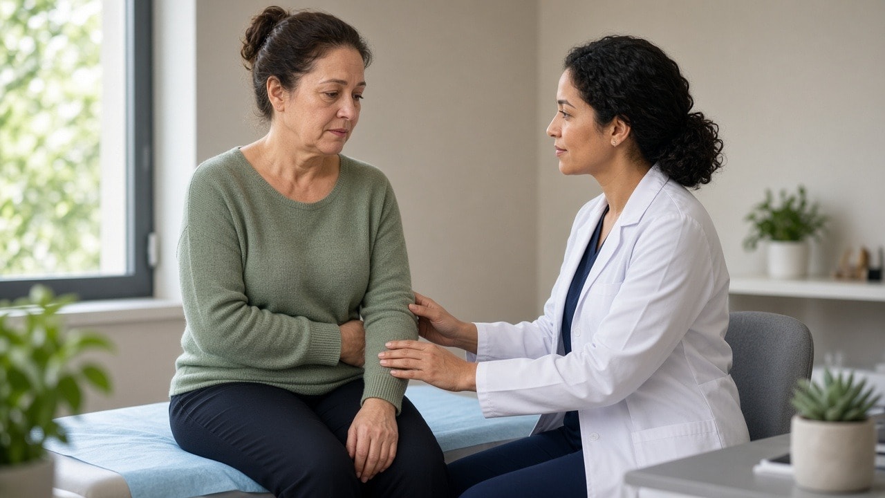 Patient managing chronic pain