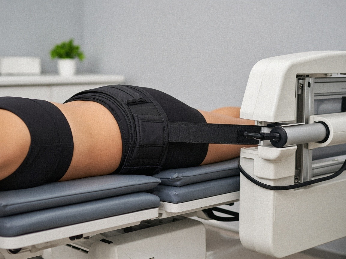 Lumbar decompression and therapy device